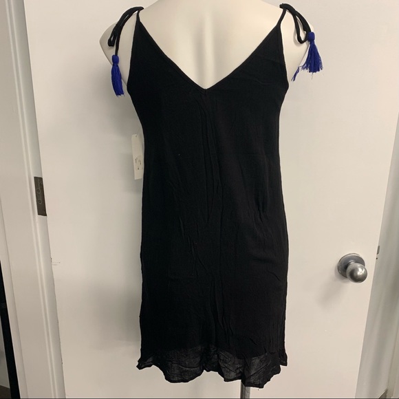 NWT: Aqua embroidered dress - Picture 5 of 5